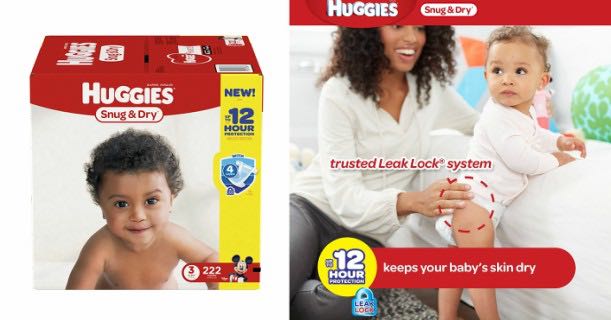 Huggies Snug & Dry Diapers Just $0.07/Diaper Shipped On Amazon!