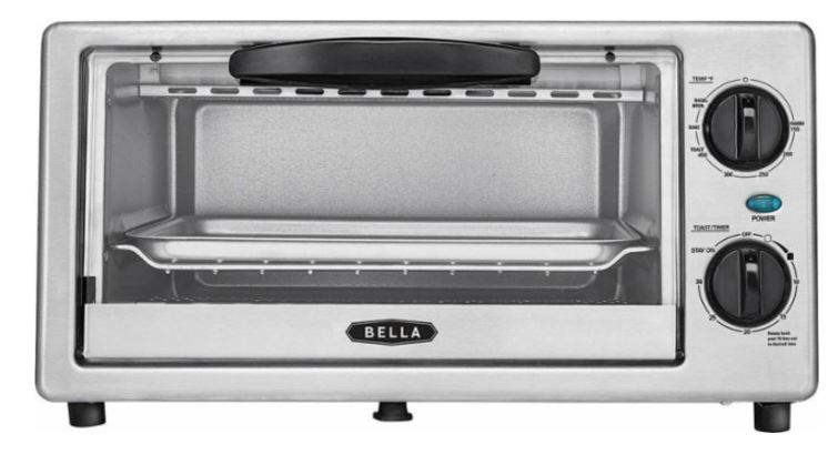 Bella 4-Slice Toaster Oven Just $14.99 + FREE Pickup!