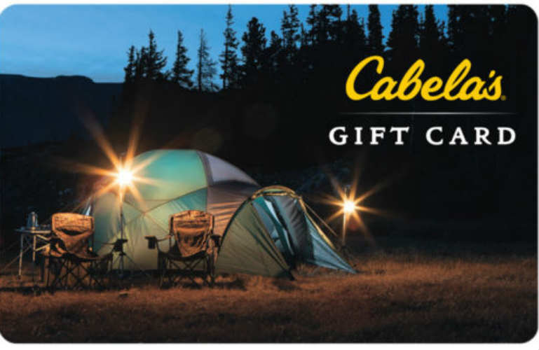 $100 Cabela’s Gift Card Only $80 Shipped!