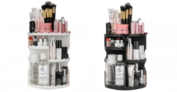 Jerrybox Jerrybox 360-Degree Rotating Makeup Organizer Only $17.99 ...