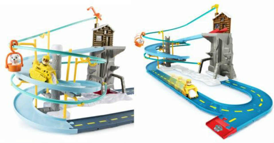 Paw Patrol Rubble’s Mountain Rescue Track Set Only $29.79 + FREE Pickup!
