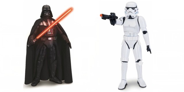 Stormtrooper & Darth Vader Interactive Action Figures ONLY $29.99 Shipped!