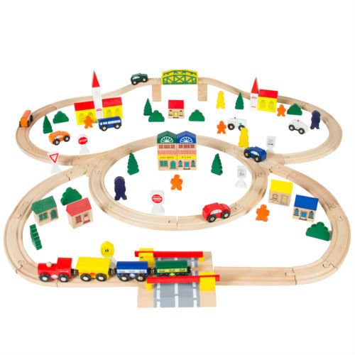 100pc Hand Crafted Wooden Train Loop Toy Play Set Only $38.99 (reg $90) Shipped!