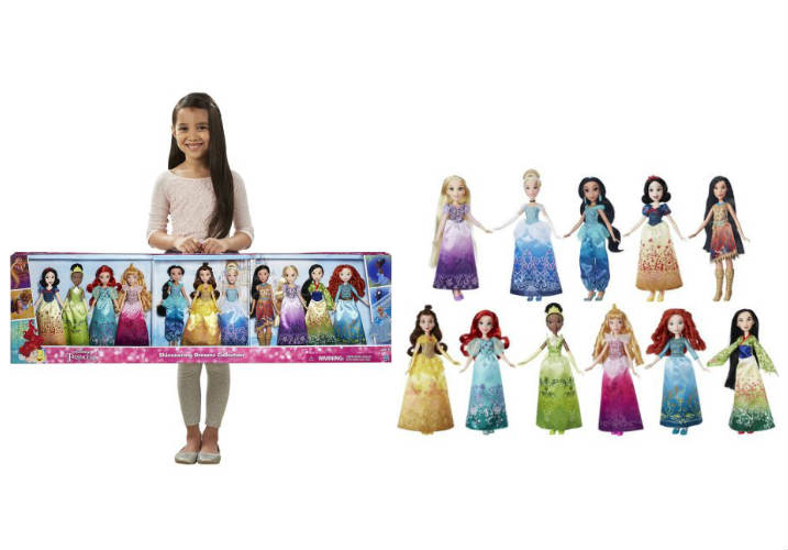 Disney Princess Shimmering Dreams Collection Just $3.95/Doll!