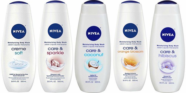 NIVEA Body Wash 16.9oz 3-Pack Just $2.84/Each Shipped!