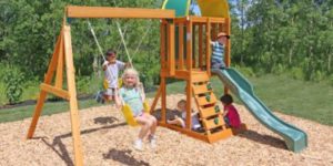 Cedar Summit Premium Play Wooden Swing Set Only $279.00 Shipped! (Reg ...