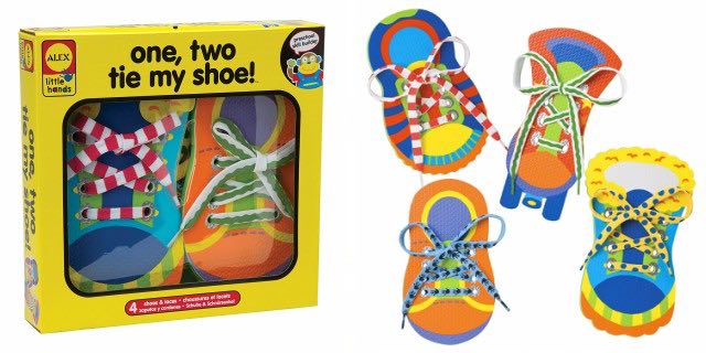 ALEX Toys Little Hands One Two Tie My Shoe Just $8.99! (Reg $17)