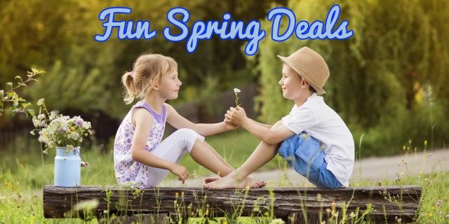 Explore These Fun Spring Deals Today!