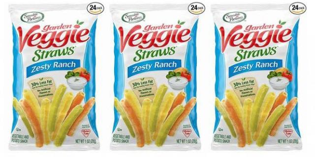 24-Pack of Garden Veggie Straws Just $0.48/Bag Shipped!