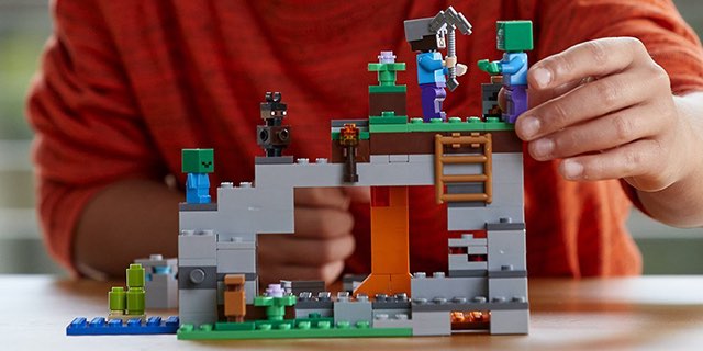 LEGO Minecraft the Zombie Cave Building Kit Only $15.99!