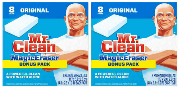 8-Count Box of Mr. Clean Magic Eraser Cleaning Pads Only $5.82 at Amazon!
