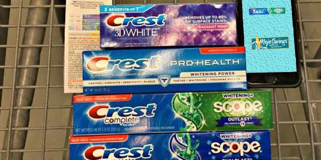 6 FREE Tubes of Toothpastes!