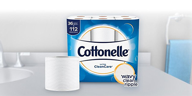 Cottonelle Toilet Paper 36ct Family Rolls Just $0.18/roll Shipped!