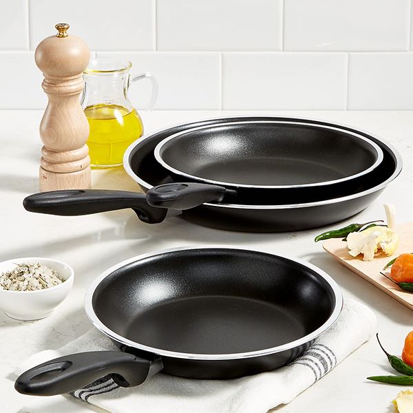 Tools of the Trade 3-Piece Fry Pan Set only $7.99 (82% off)