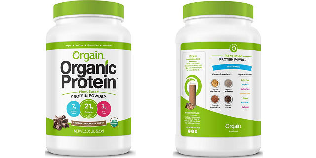 Orgain Organic Plant Based Protein Powder Just $16.57 Shipped!
