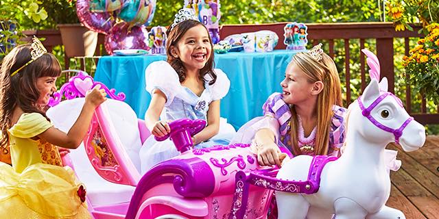 Disney Princess Royal Horse & Carriage Ride-On $98.00 shipped!