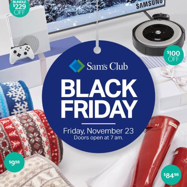 Top 10 Sam’s Club Black Friday Deals!