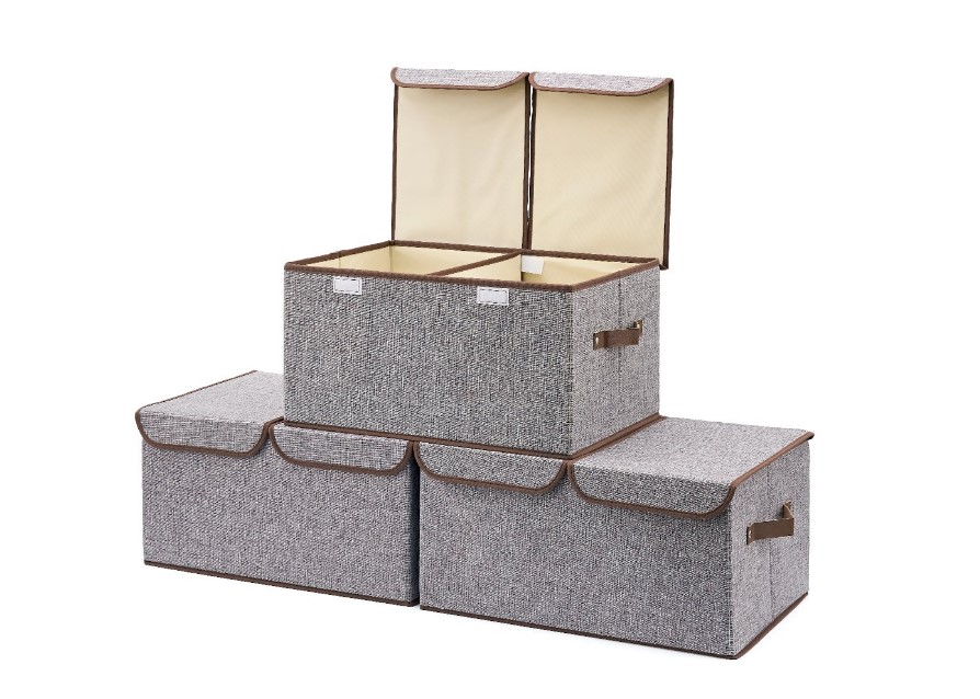 Large Storage Boxes [3-Pack] $31.99 (REG $99.99) - Mojosavings.com