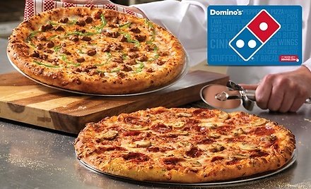 $5 for $10 Domino’s EGift Card (YMMV)