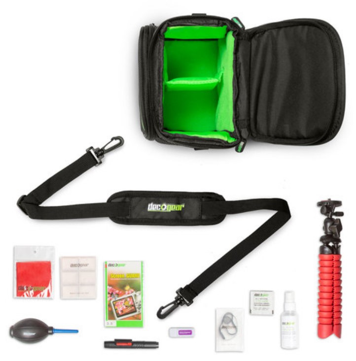 Deco Gear Camera Bag + Software & Accessory Bundle 15 (REG 80