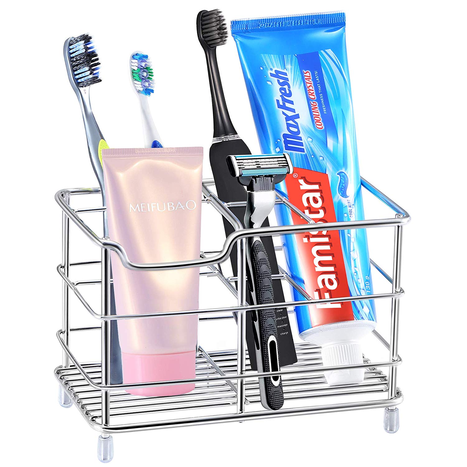 Famistar Toothbrush Holder for Bathroom $10.69 (REG $24.99)