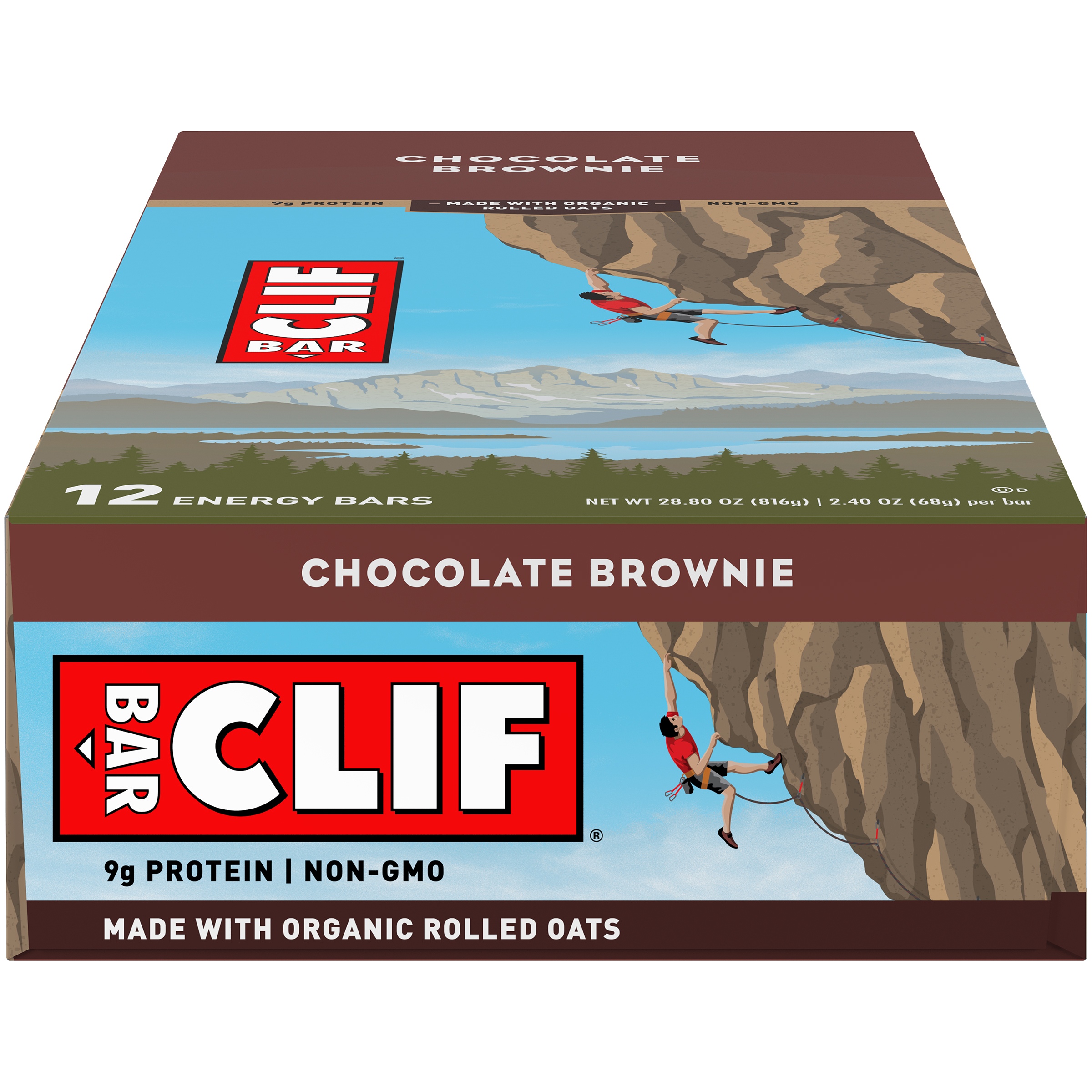 CLIF Bar® Chocolate Brownie Energy Bars 12-2.4 Oz. Bars $4.09 (REG $20.30)