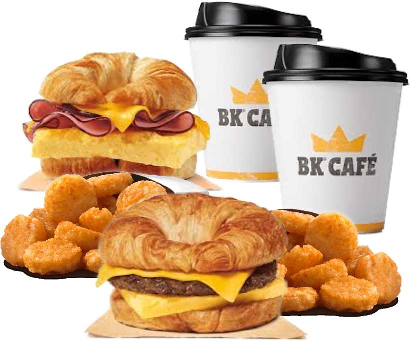 Only $5 for 2 Croissanwich w/ 2 Small Hash Browns + 2 Small Coffees