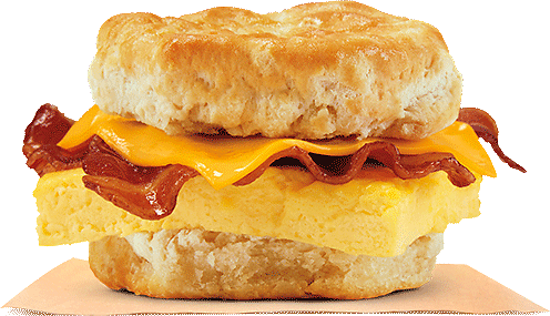 Only $1 for Bacon, Egg & Cheese Biscuit at Burger King