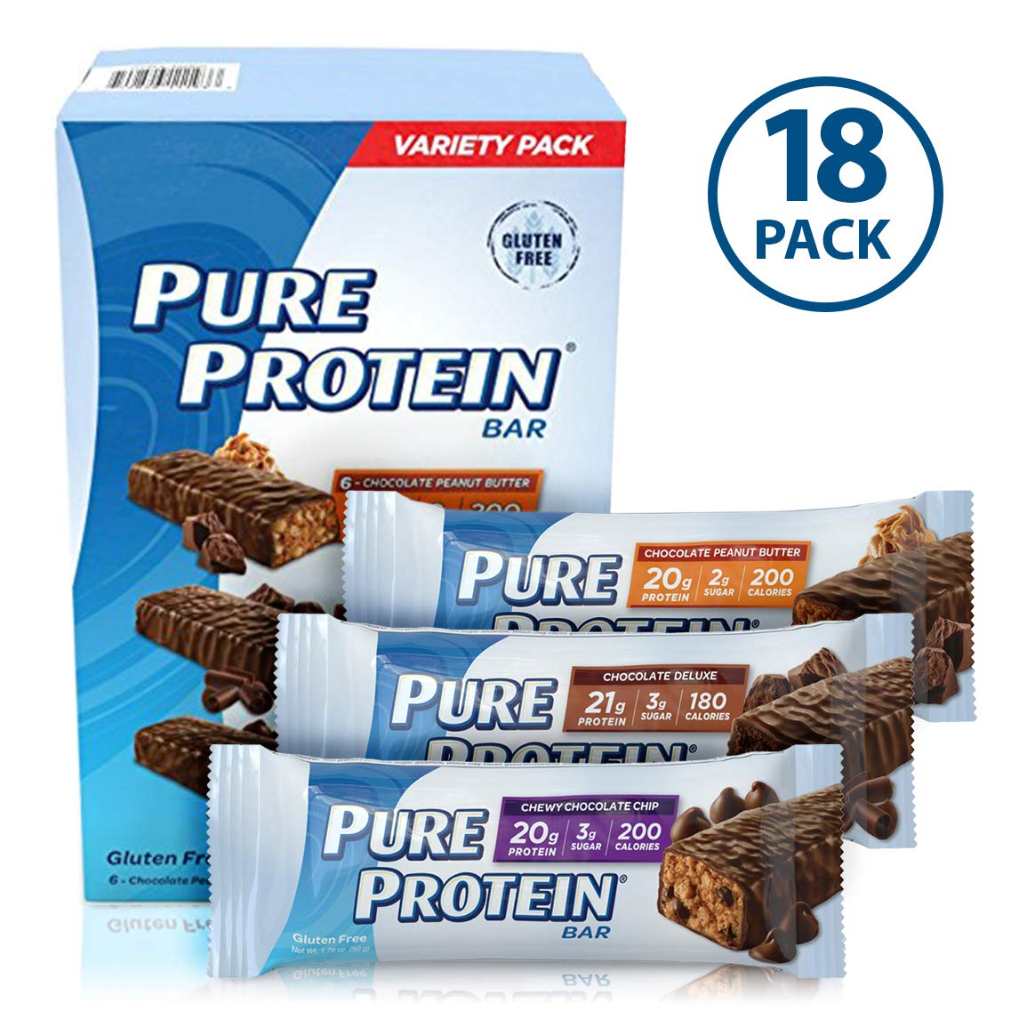 Pure Protein Bars, High Protein, Nutritious Snacks to Support Energy $12.24 (REG $40.23)