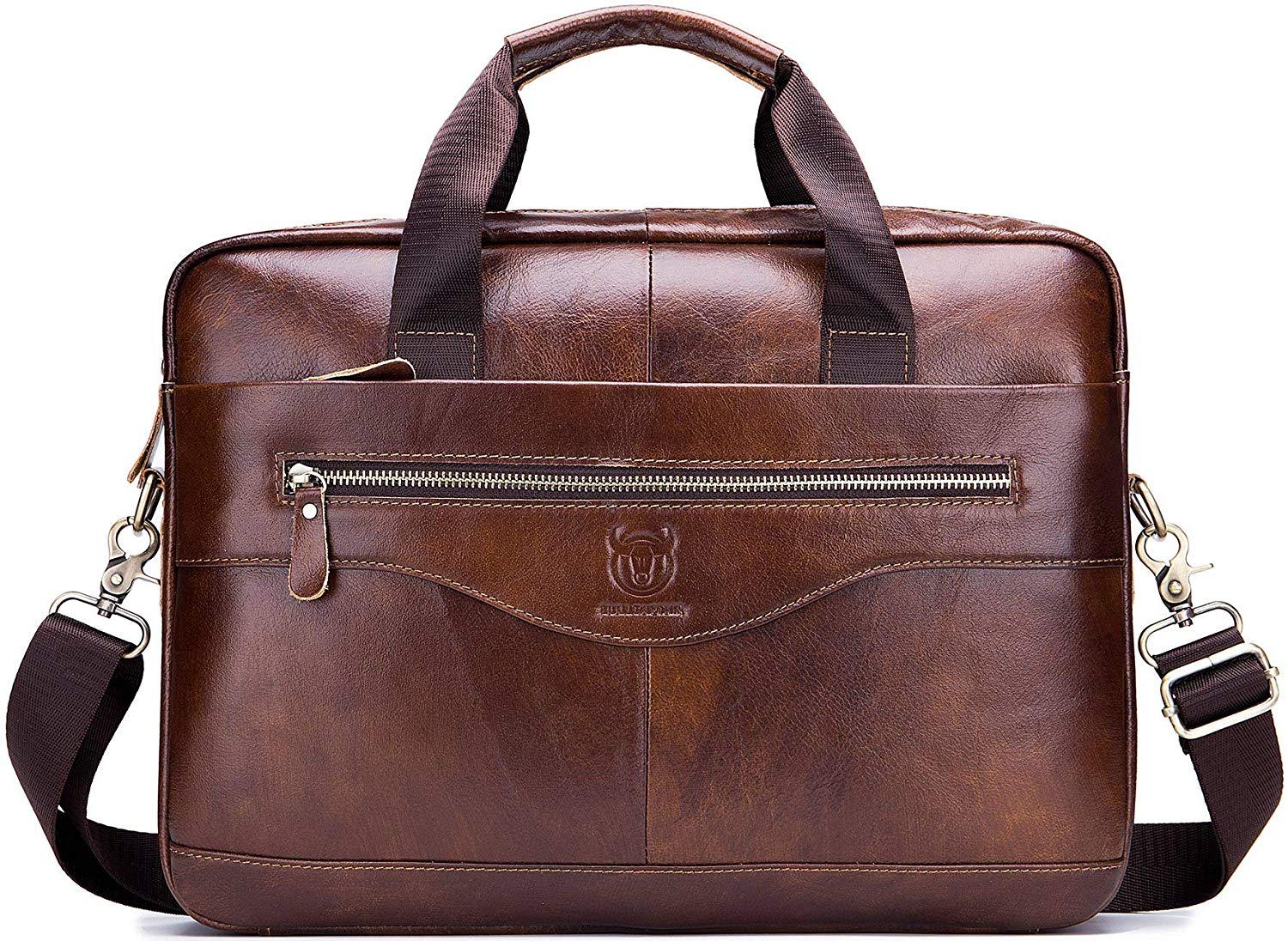 Genuine Leather Briefcase for Men $49.99 (REG $168.99)