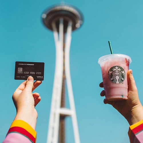 Earn 43 Free Drinks w/ Starbucks Rewards Visa Card
