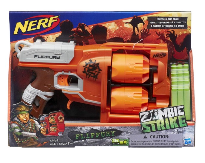 Nerf Zombie Strike Flipfury Blaster $9.97 (reg $19.99) - Mojosavings.com