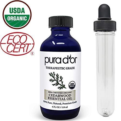 PURA D’OR Cedarwood Essential Oil Pure & Natural Therapeutic Grade Diffuser Oil $9.99 (REG $29.99)