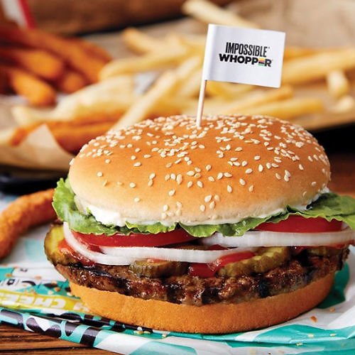 $4 Burger King Impossible Whopper via App