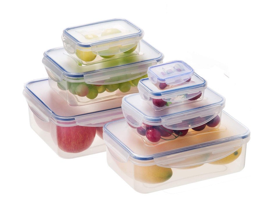 14 PC Airtight Leak Proof Food Storage Container Set $13.80 (REG $69.99 ...