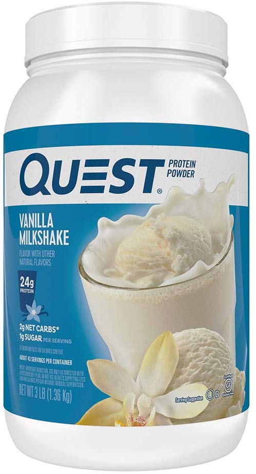 LIMITED TIME DEAL!!! Quest Nutrition Vanilla Milkshake Protein Powder $28.34 (REG $44.99)