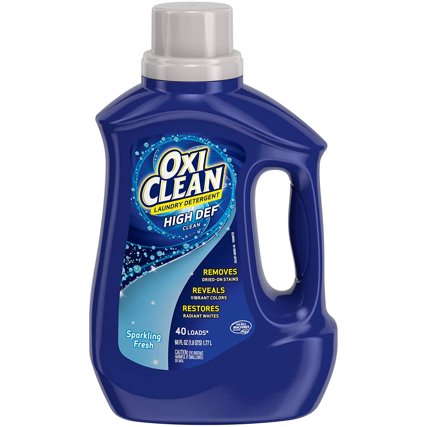 OxiClean High Def Sparkling Fresh Liquid Laundry Detergent, 60 oz. $4.97 (REG $9.89)