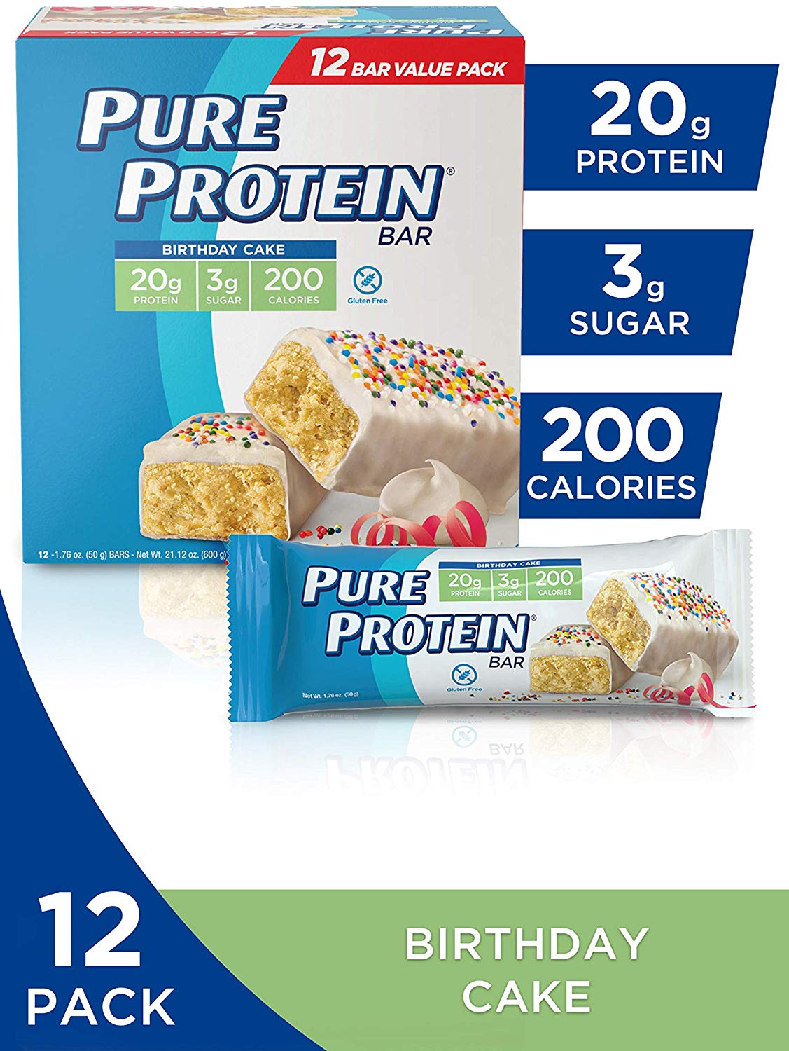 LIMITED TIME DEAL!!!Pure Protein Bars, High Protein $8.09 (REG $13.90)