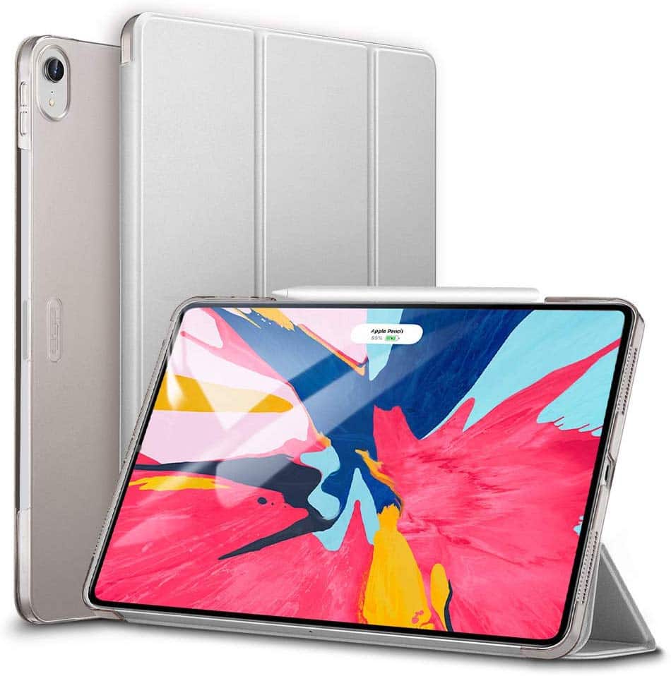 ESR Yippee Trifold Smart Case for iPad Pro 12.9″ 2018,Lightweight Stand Case $6.99 (REG $17.49)