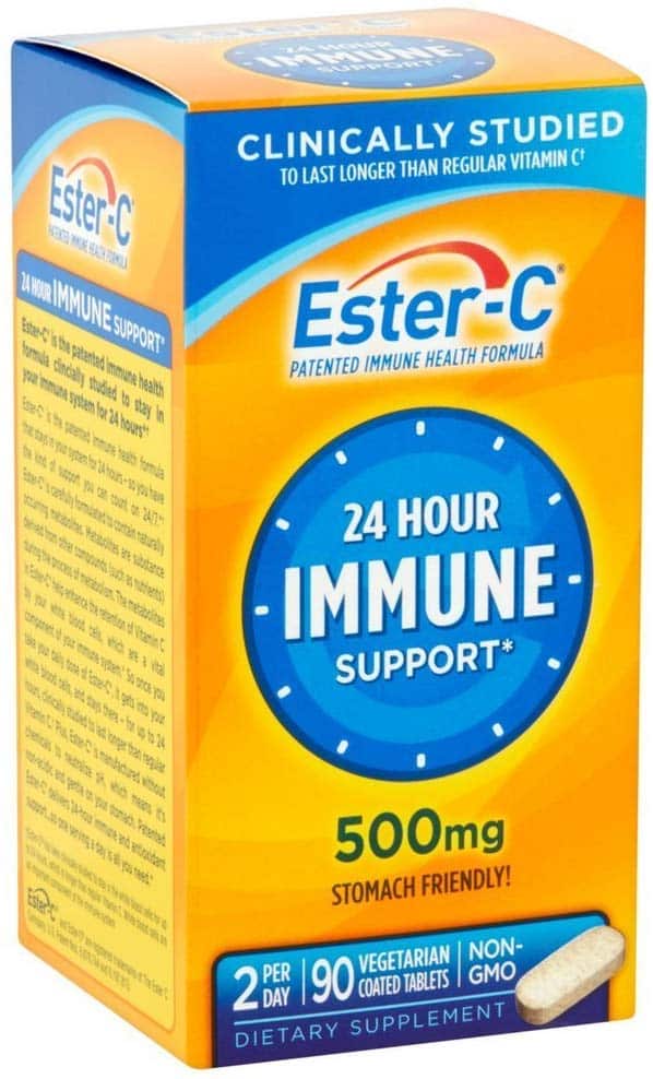 Ester-C® Vitamin C, 500 mg, 90 Coated Tablets $6.97 (REG $13.12)