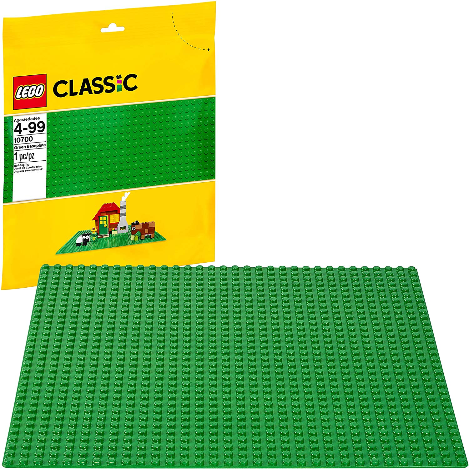 LEGO Classic Green Baseplate 2304 Supplement for Building, Playing, & Displaying LEGO $4.99 (REG $9.99)