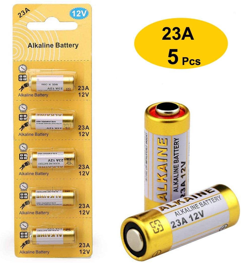 LiCB A23 23A 12V Alkaline Battery (5-Pack) $5.00 (REG $14.99)