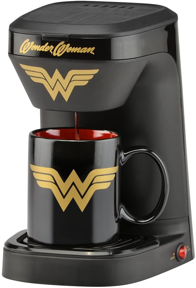 DC Wonder Woman 1-Cup Coffee Maker with Mug $14.86 (REG $24.99)