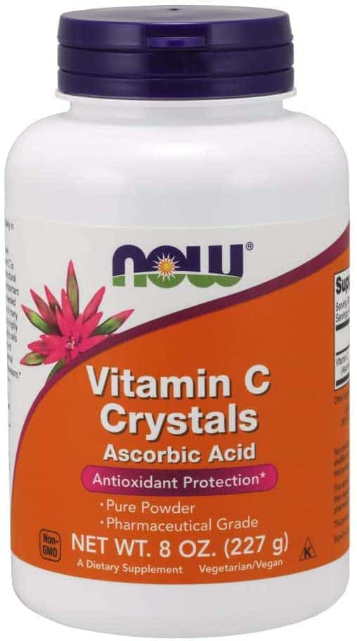 NOW Supplements, Vitamin C Crystals Ascorbic Acid, 100% Pure Powder, 8-Ounce $8.09 (REG $14.99)