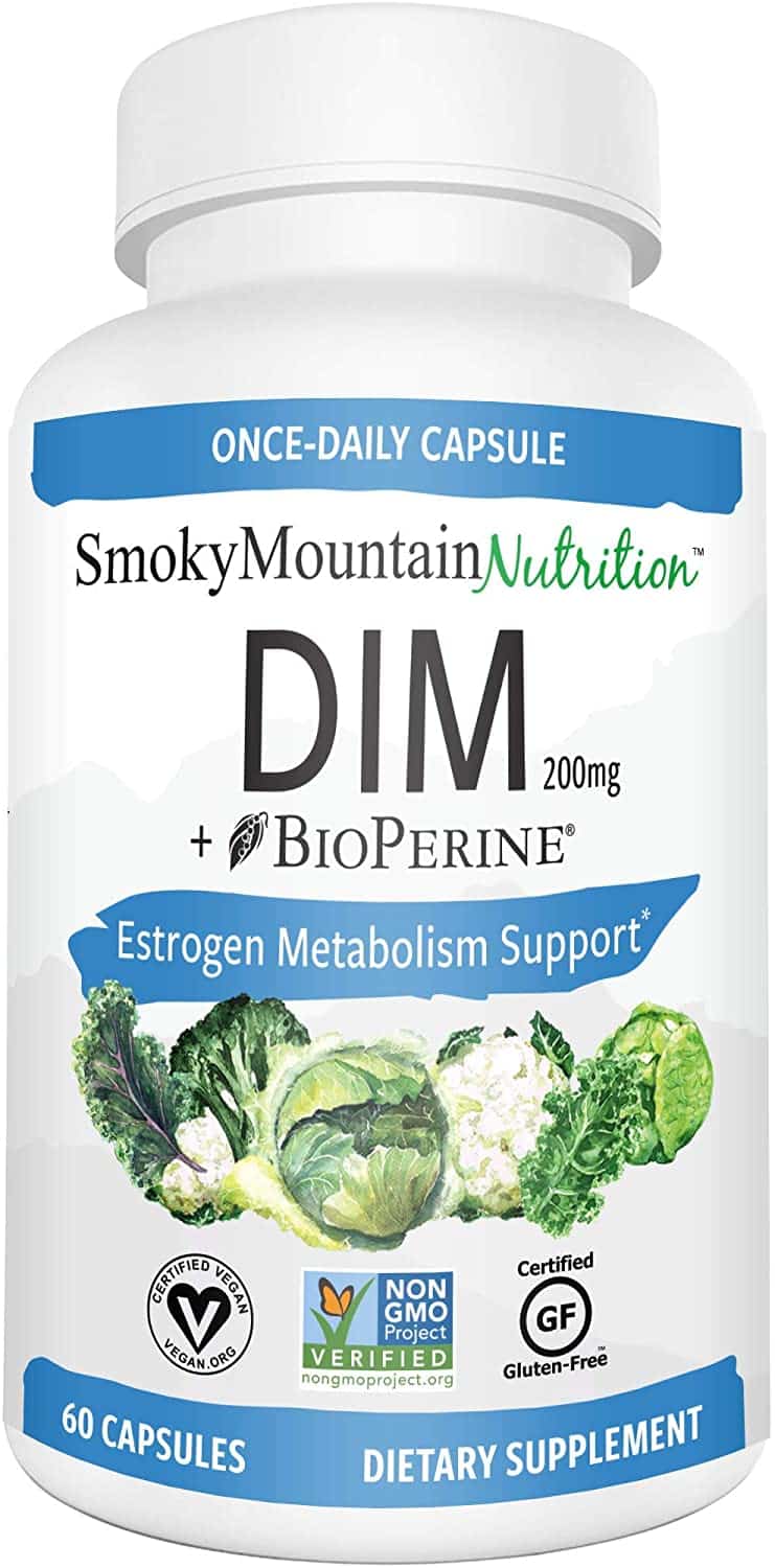 DIM Supplement 200mg – DIM Diindolylmethane Plus BioPerine 60-Day Supply $18.95 (REG $29.95)