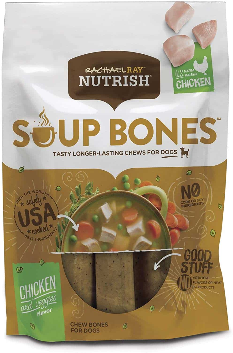 Rachael Ray Nutrish Soup Bones Dog Treats $5.49 (REG $10.99)