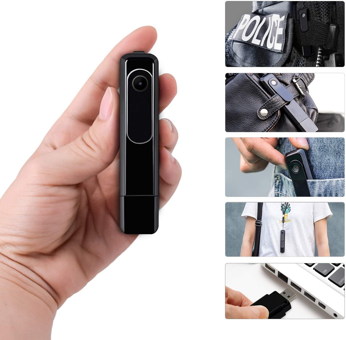 ehomful Body Camera HD 1080P Wearable Mini Hidden Spy Pen Camera $37.99 (REG $64.99)