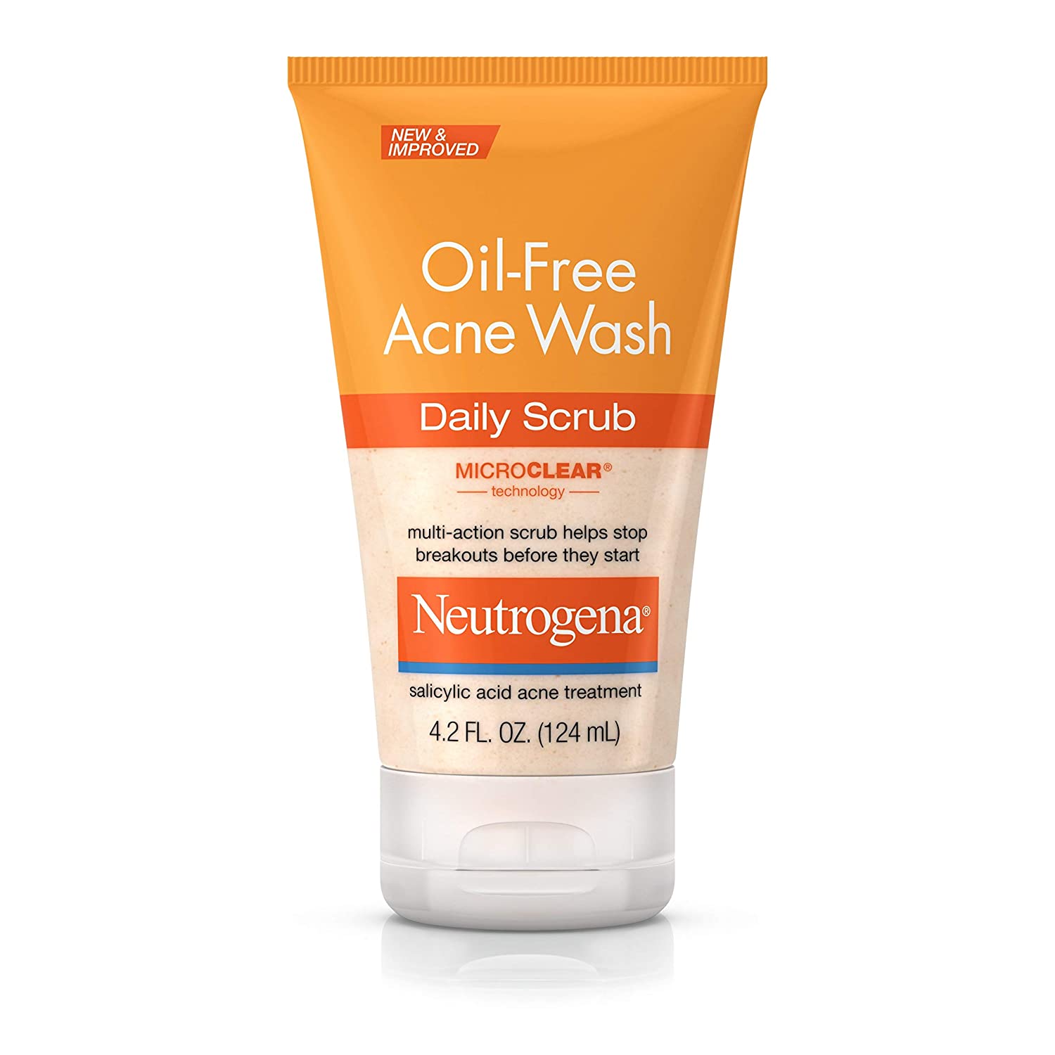 Neutrogena Oil-Free Acne Face Scrub with Salicylic Acid Acne Treatment Medicine, $5.69 (REG $10.00)