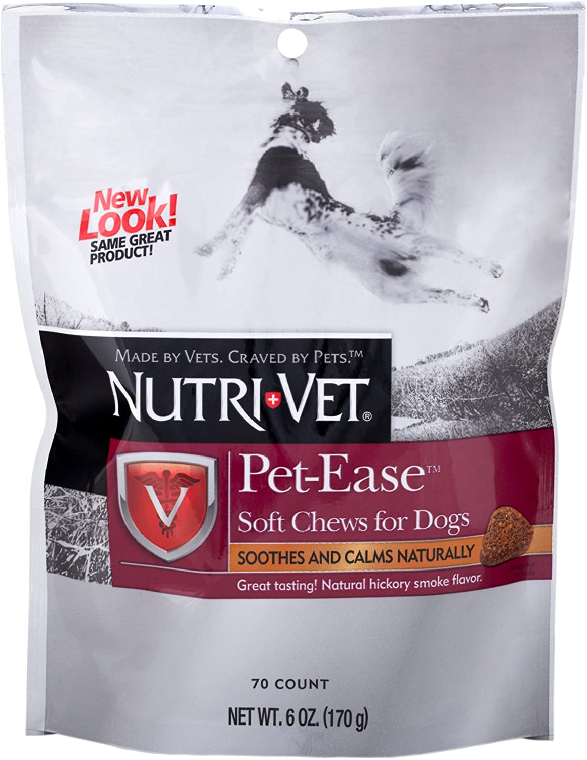 Nutri-Vet Pet-Ease Soft Chews, 70 Count Pack of 1 $2.99 (REG $6.03)