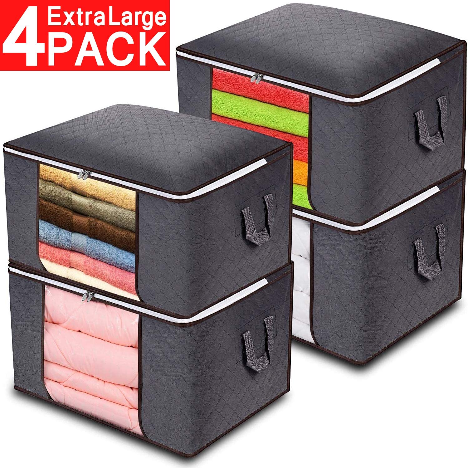 LIGHTNING DEAL!!! Anyoneer Closet Organizer and Clothes Storage Bags $19.38 (REG $27.99)